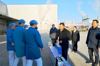 春節(jié)送溫暖，慰問暖人心丨集團(tuán)黨委書記、董事長慰問春節(jié)期間堅守崗位的一線職工